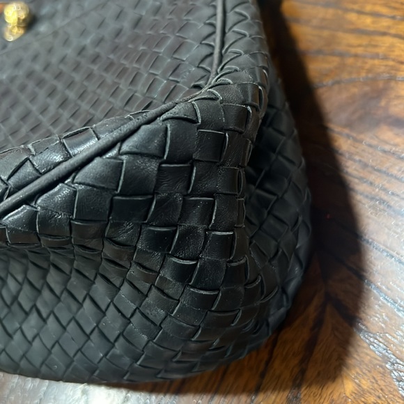Vintage Bottega Veneta Intrecciato Shoulder Bag - Picture 9 of 13